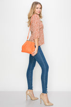 Load image into Gallery viewer, <b>Vintage Castle</b><br><p><font size="3px">Orange Frame Bag</font></p>